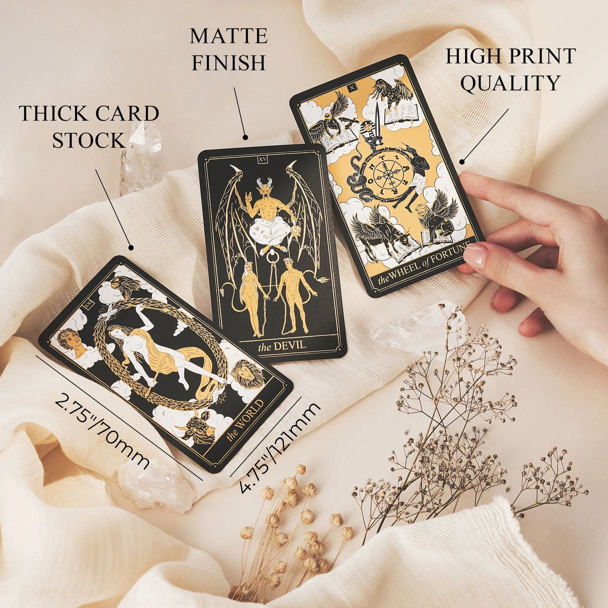 Gold Tarot Deck - Collective Awakening