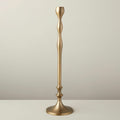 Aged Bronze Candlestick, Tall - Collective Awakening