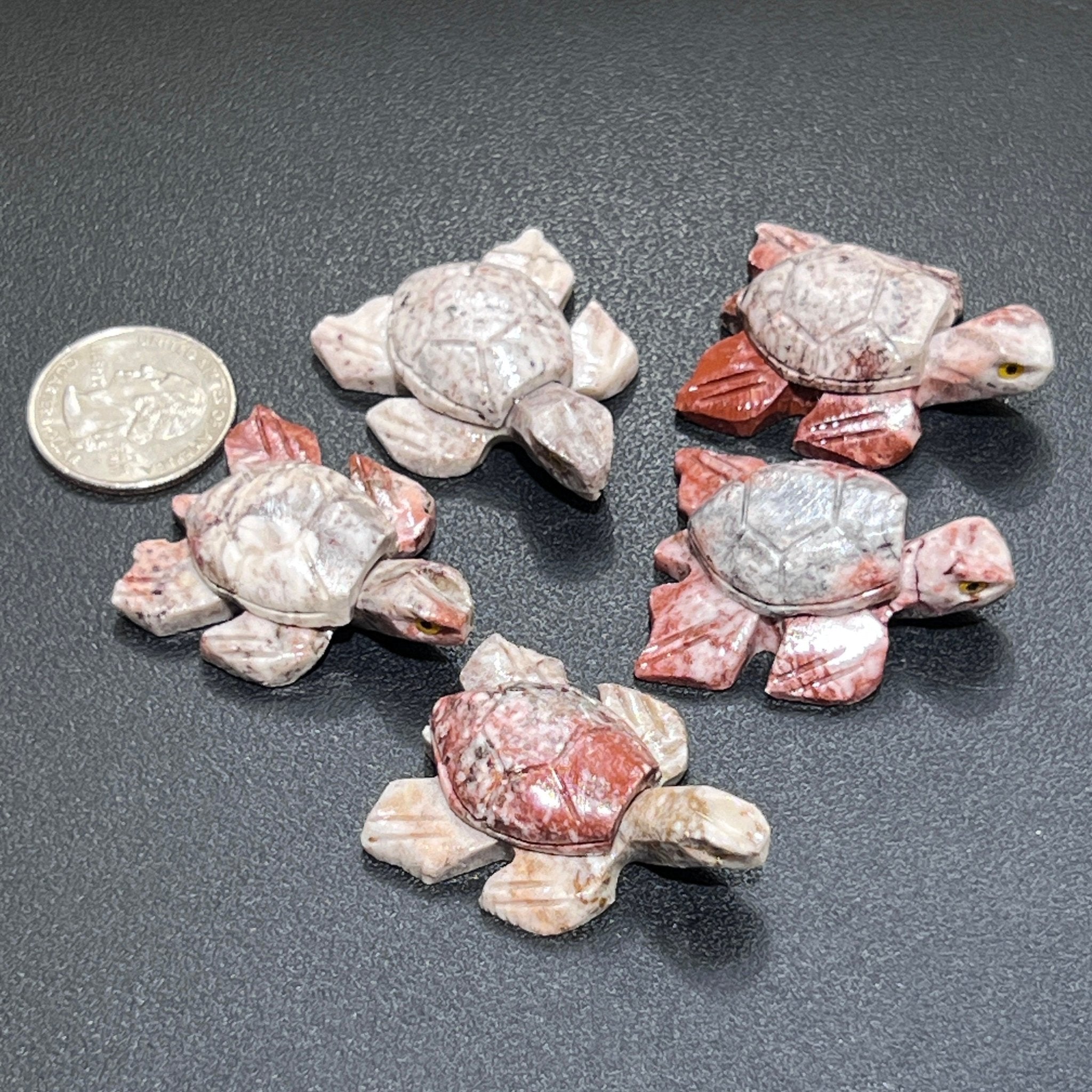 Small Soapstone Animals Carvings (Packs of 10) Wholesale Miniatures - Collective Awakening