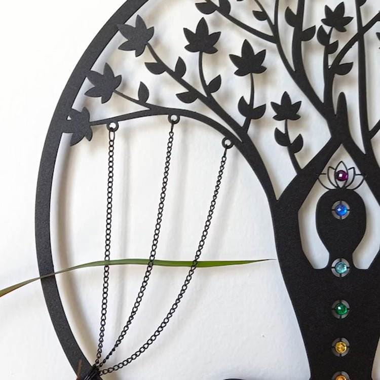 Art Decor Yoga Meditation Wall Hanging Craft - Collective Awakening