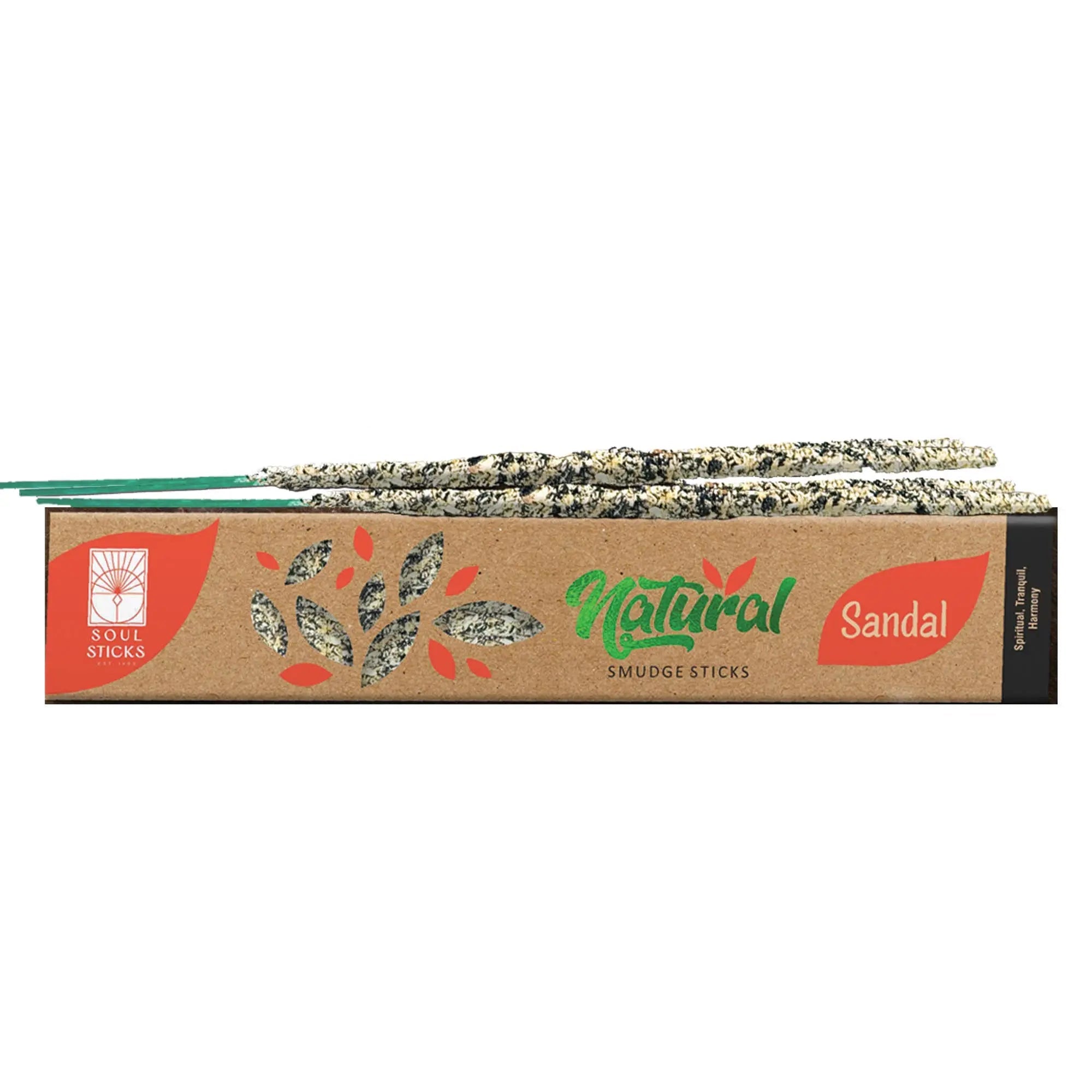 Sandal 15 grams Natural Incense Smudge Sticks - Collective Awakening