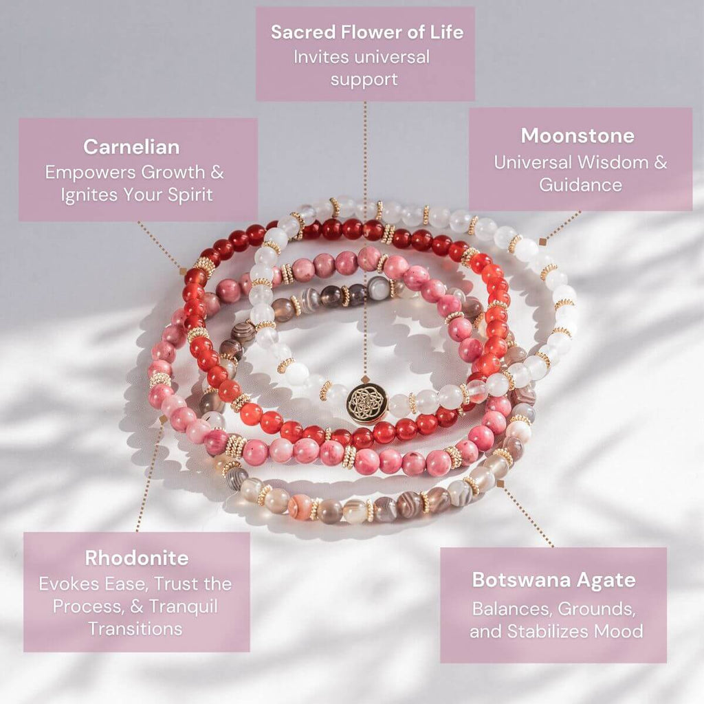 Change & Transformation Bracelet Pack of 4 - Collective Awakening