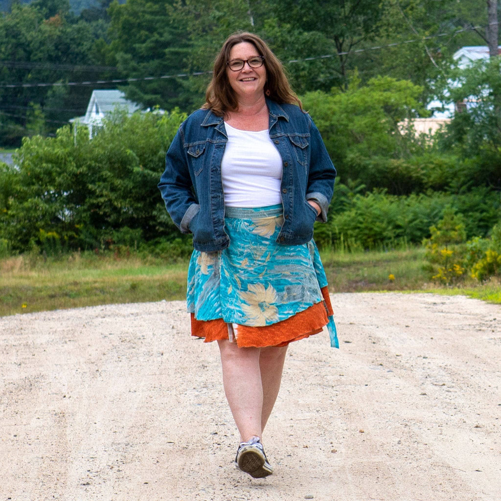 Made With Love: The Original Sari Wrap Skirt - Collective Awakening