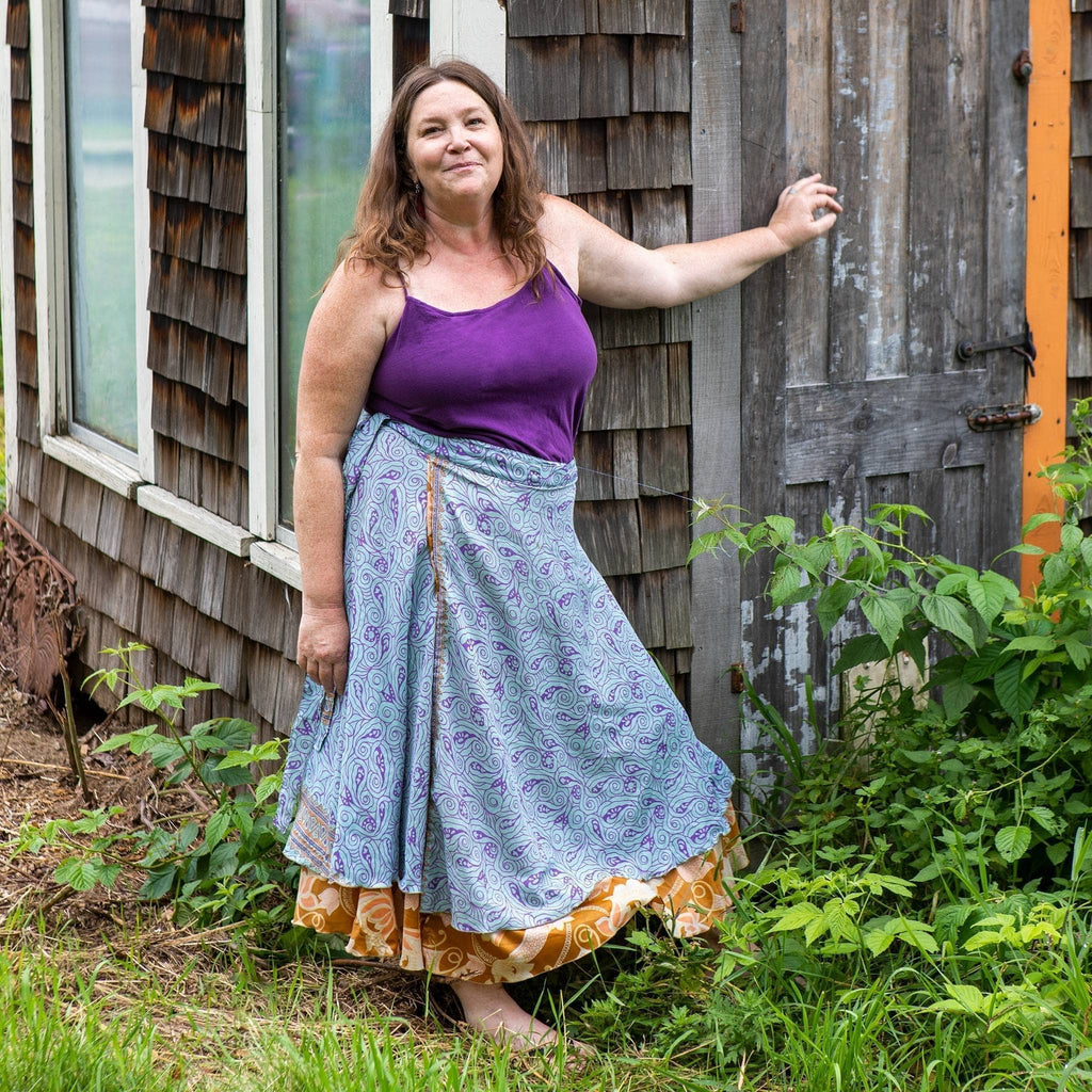 Made With Love: The Original Sari Wrap Skirt - Collective Awakening