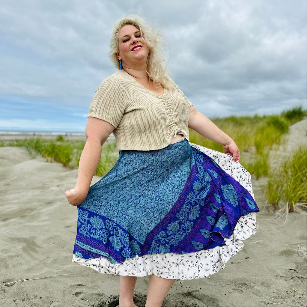 Made With Love: The Original Sari Wrap Skirt - Collective Awakening