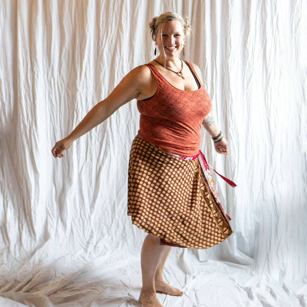 Made With Love: The Original Sari Wrap Skirt - Collective Awakening