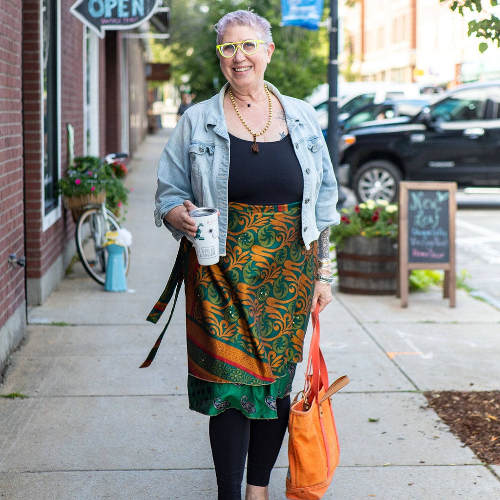 Made With Love: The Original Sari Wrap Skirt - Collective Awakening
