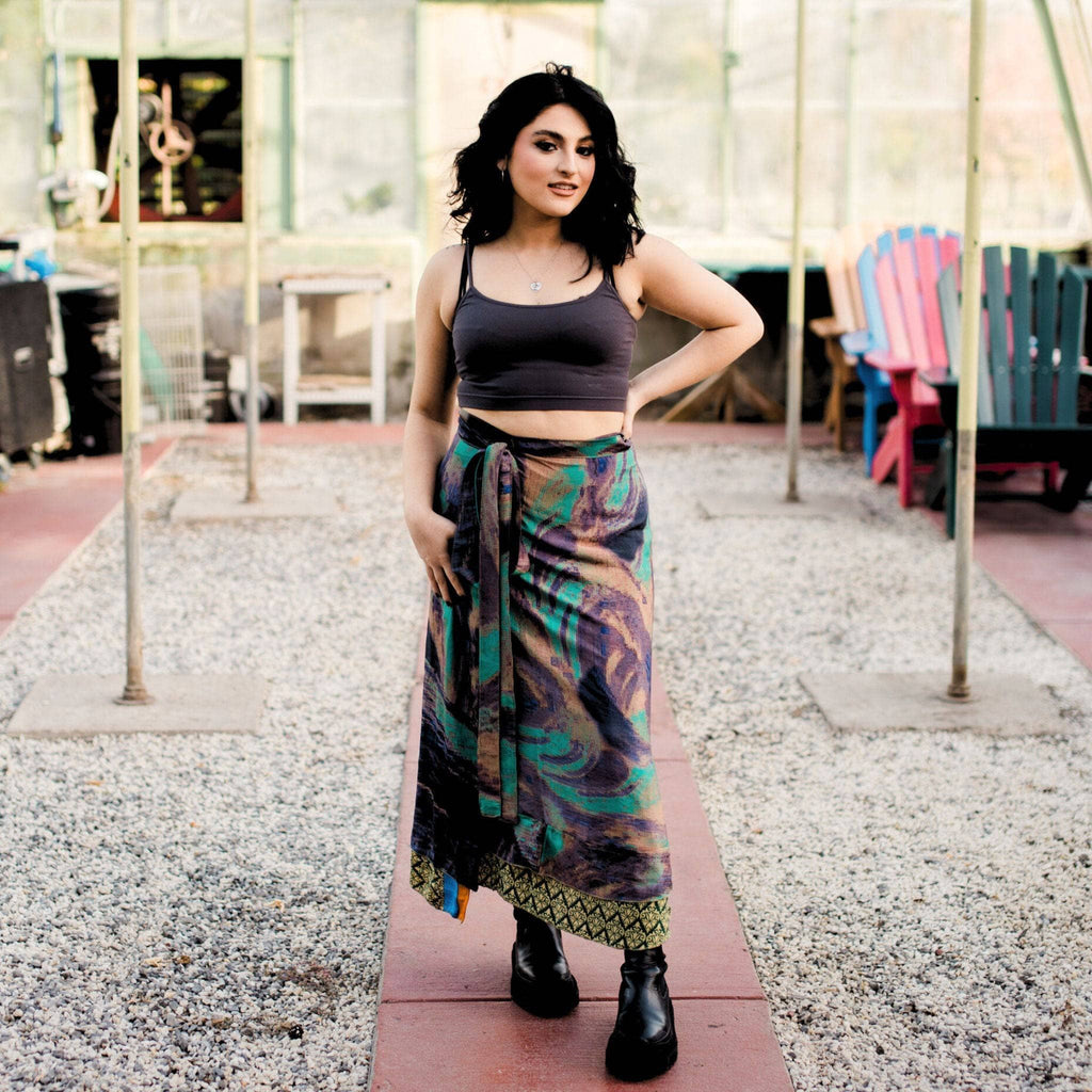 Made With Love: The Original Sari Wrap Skirt - Collective Awakening
