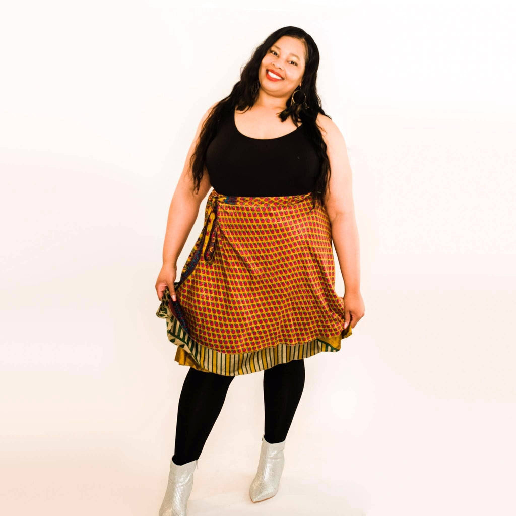 Made With Love: The Original Sari Wrap Skirt - Collective Awakening