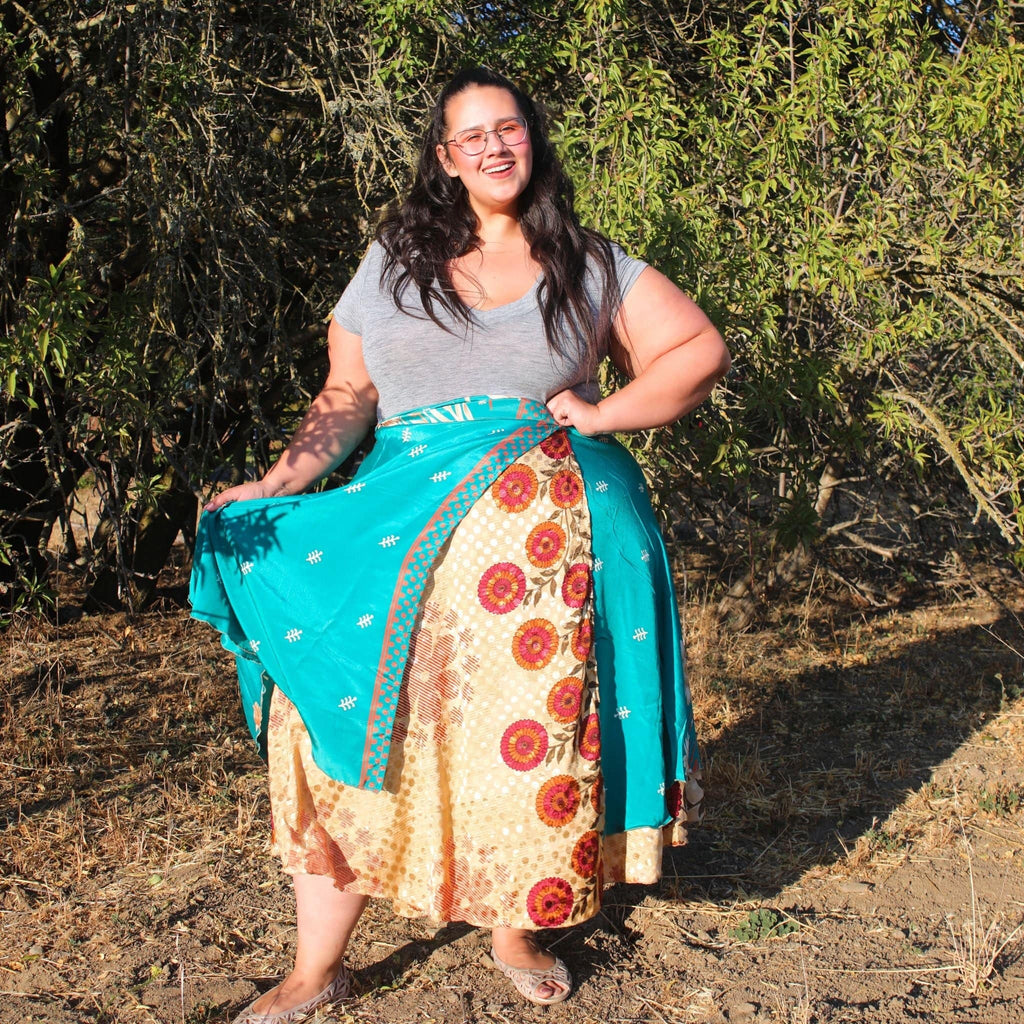 Made With Love: The Original Sari Wrap Skirt - Collective Awakening