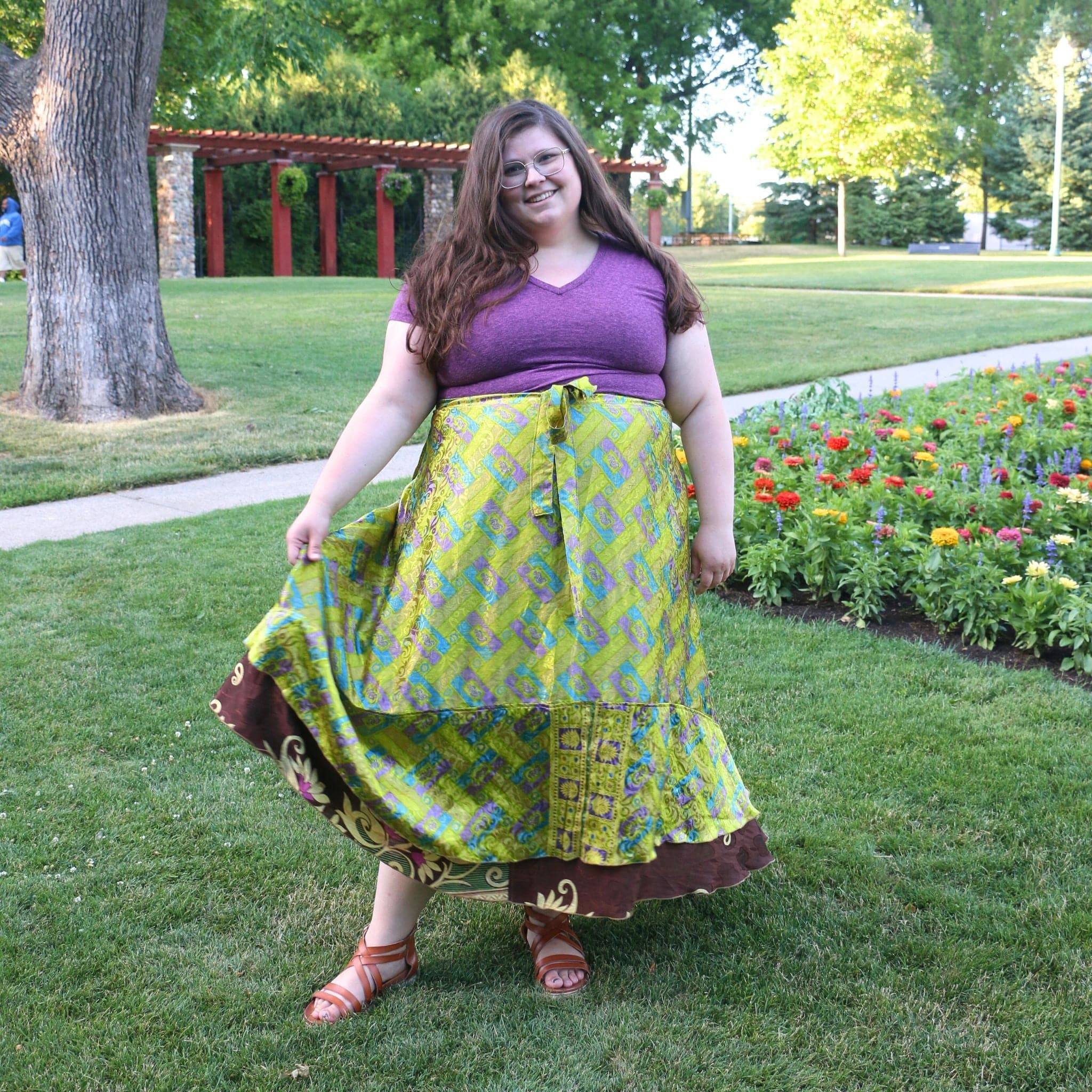Made With Love: The Original Sari Wrap Skirt - Collective Awakening