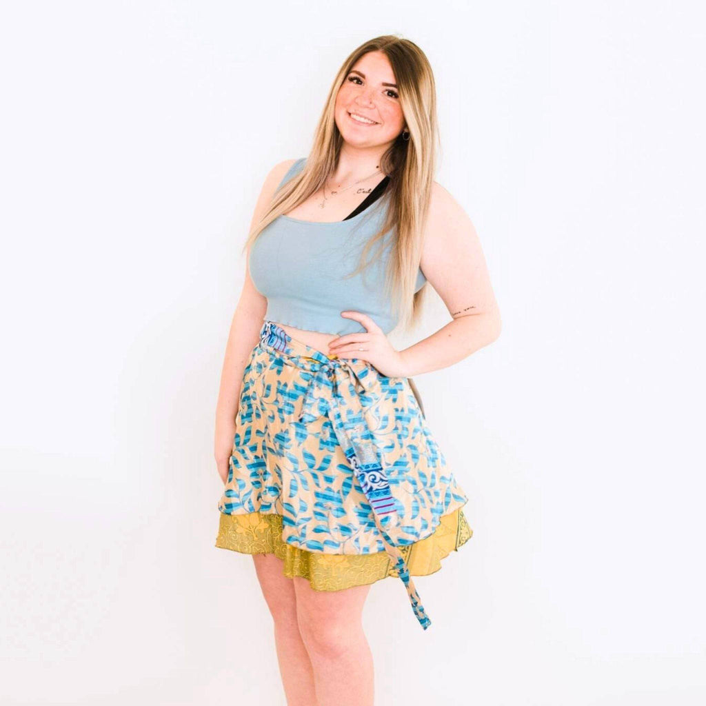 Made With Love: The Original Sari Wrap Skirt - Collective Awakening