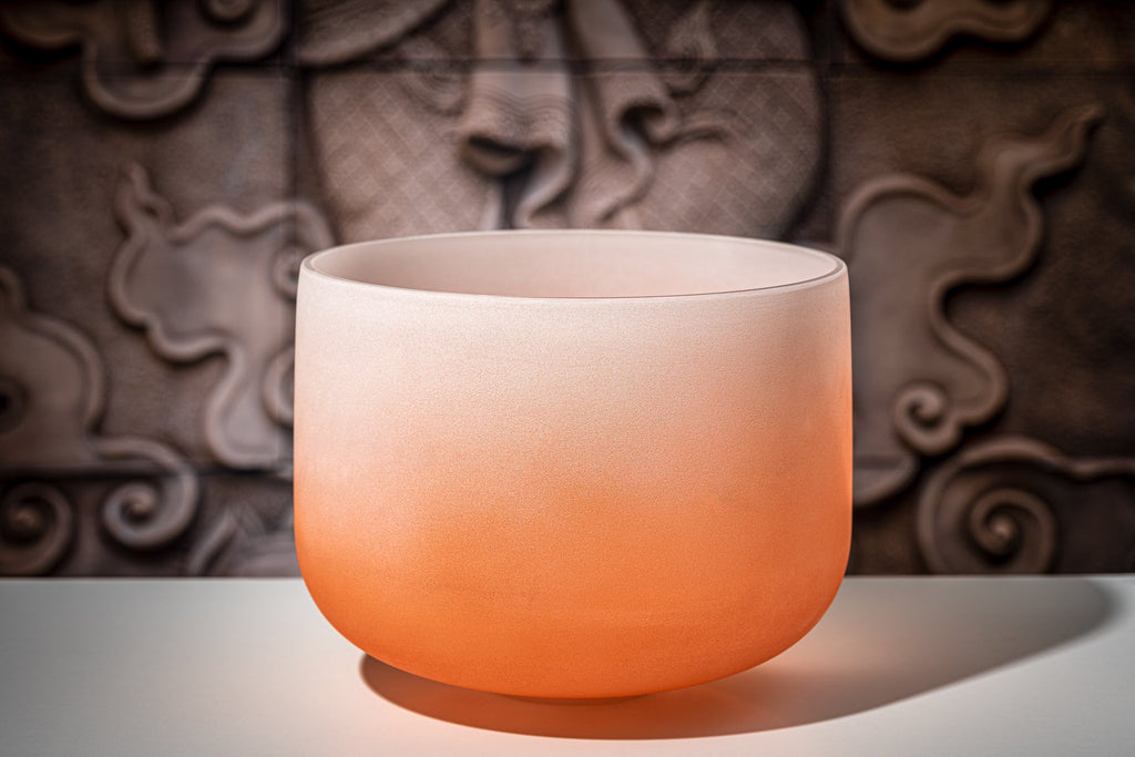 7 Chakra Color Quartz Crystal Singing Bowl Set (8" - 14") - Collective Awakening