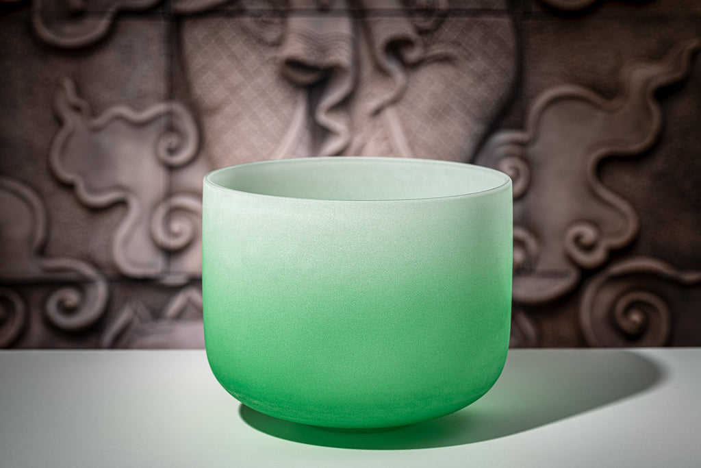 7 Chakra Color Quartz Crystal Singing Bowl Set (8" - 14") - Collective Awakening
