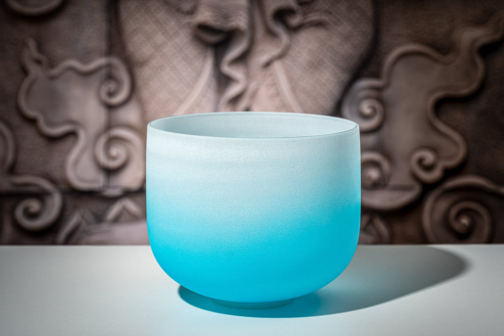 7 Chakra Color Quartz Crystal Singing Bowl Set (8" - 14") - Collective Awakening
