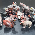 Small Soapstone Animals Carvings (Packs of 10) Wholesale Miniatures - Collective Awakening