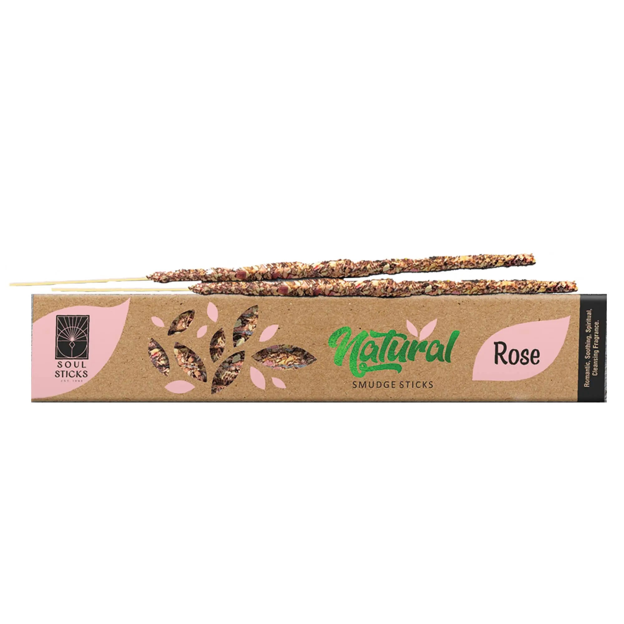 Natural Rose Incense Smudge Sticks - Collective Awakening