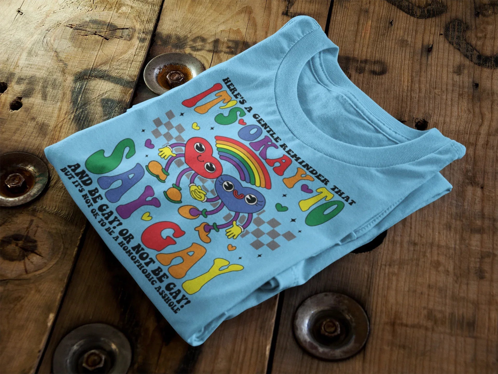It's Okay to Say Gay Graphic Tee - Collective Awakening