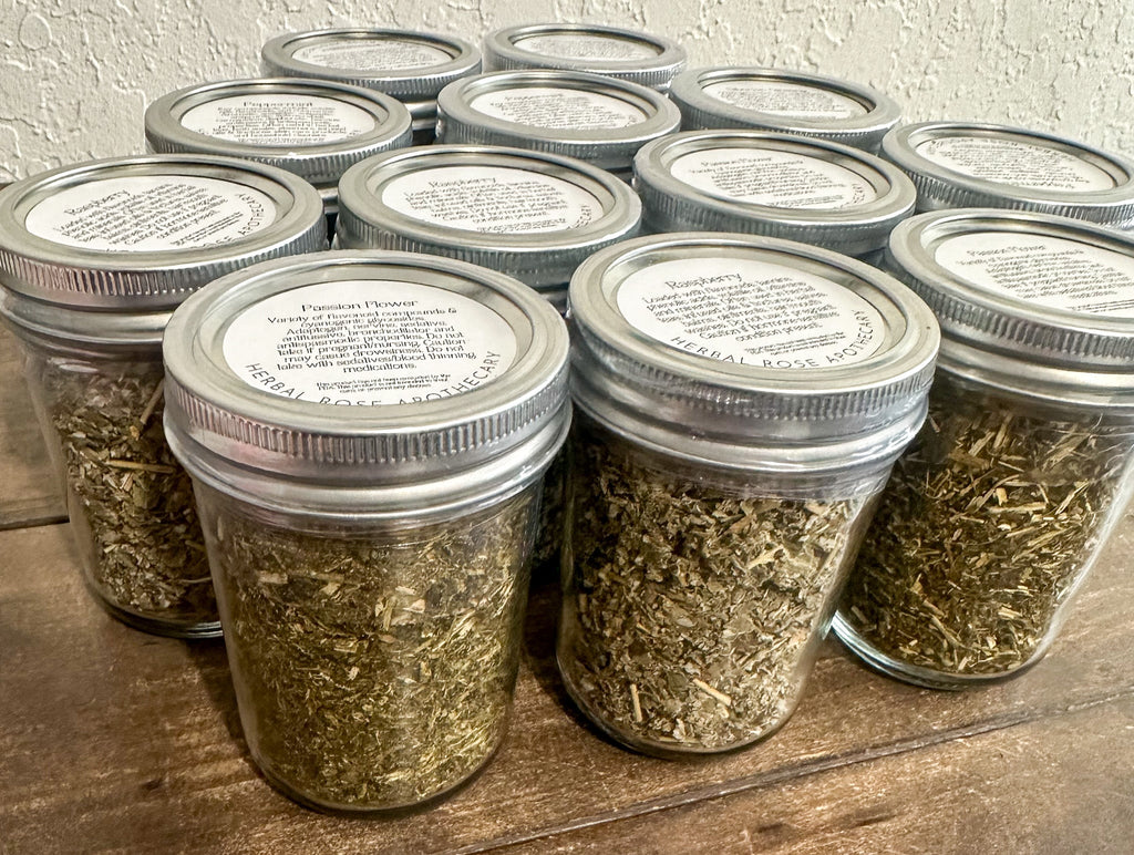 Dried Herbs Small Jars - Collective Awakening