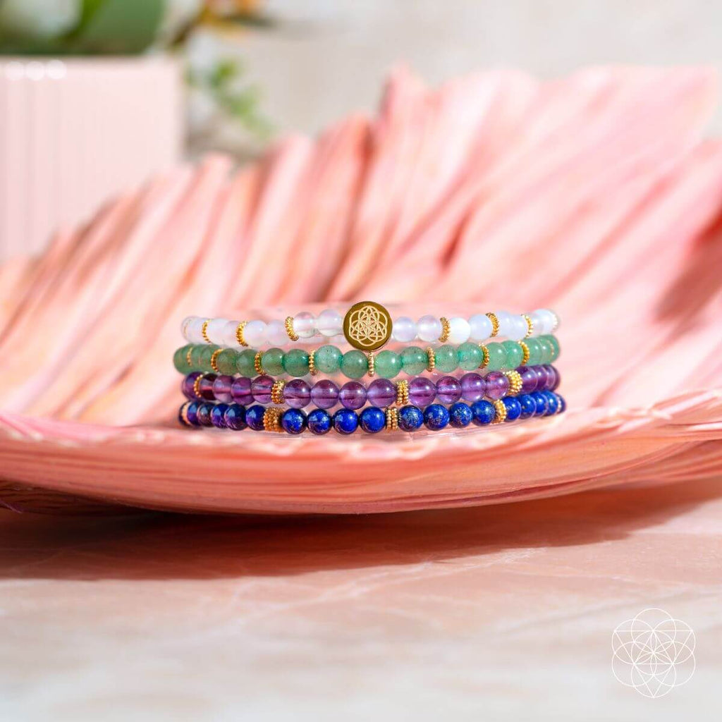 Good Karma Bracelet Set of Luck & Success Pack of 4 - Collective Awakening