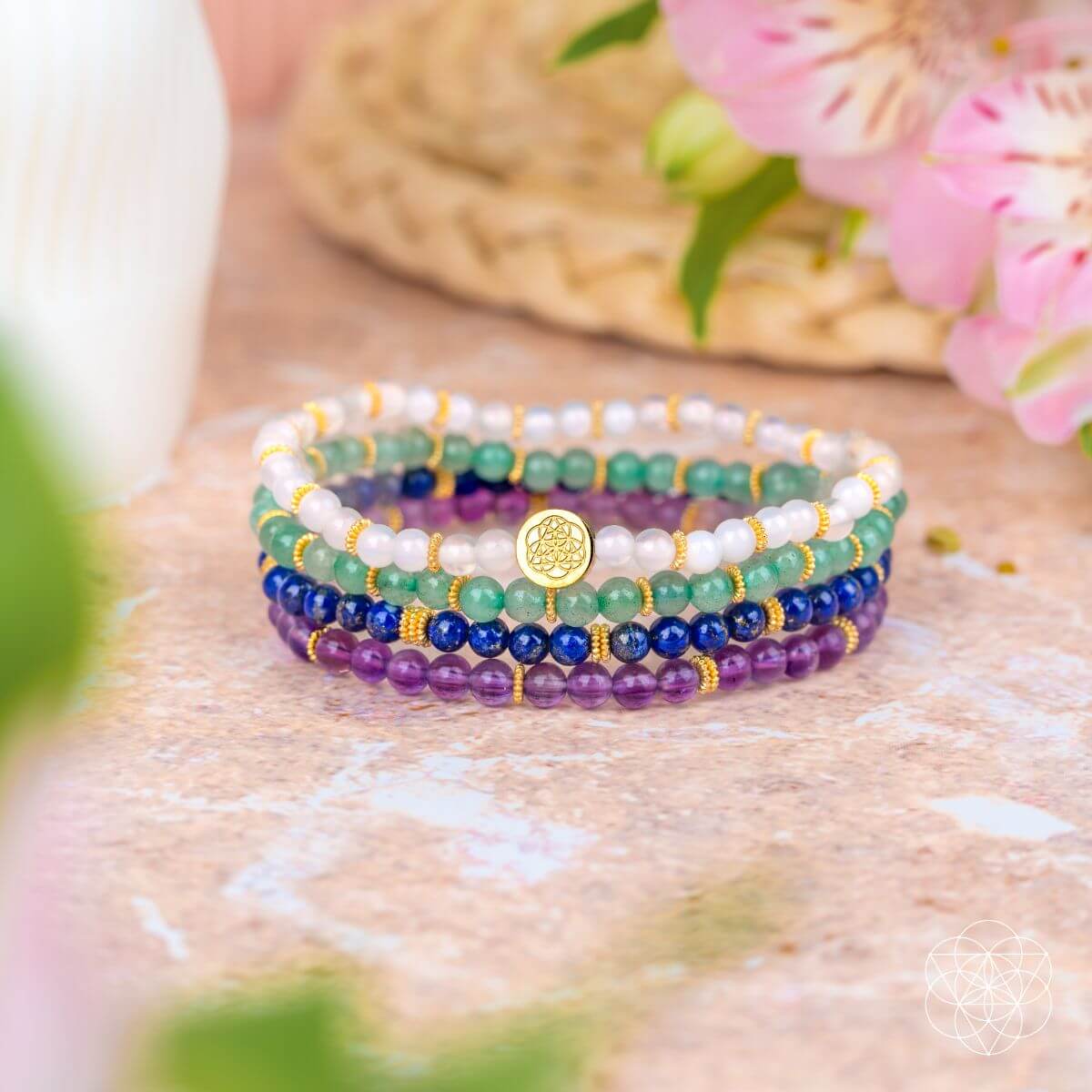 Good Karma Bracelet Set of Luck & Success Pack of 4 - Collective Awakening