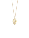 Stella Hamsa Initial Necklace - Collective Awakening