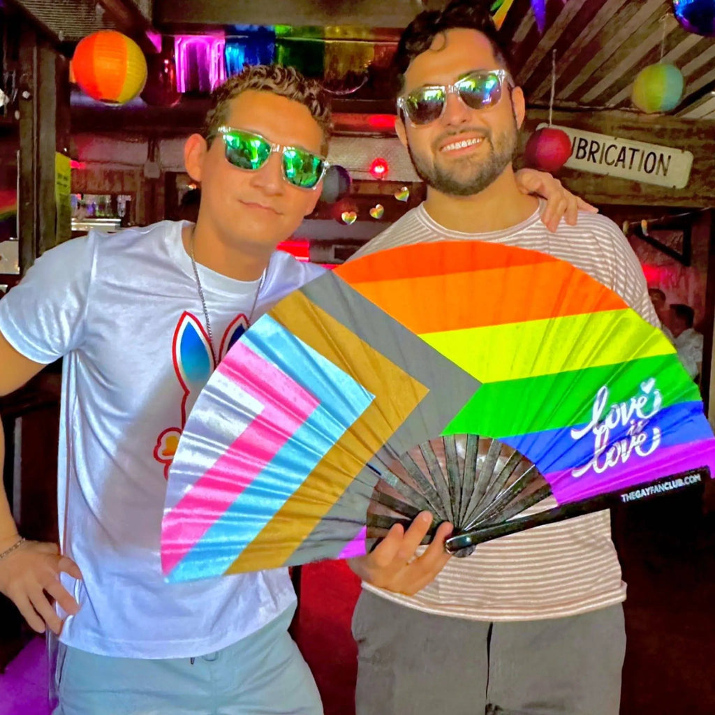 Pride Rainbow Flag Fan - Collective Awakening