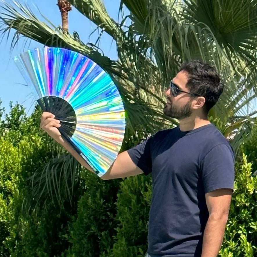 Disco Ball Holographic Fan - Collective Awakening