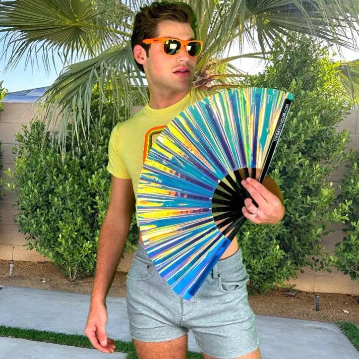 Disco Ball Holographic Fan - Collective Awakening