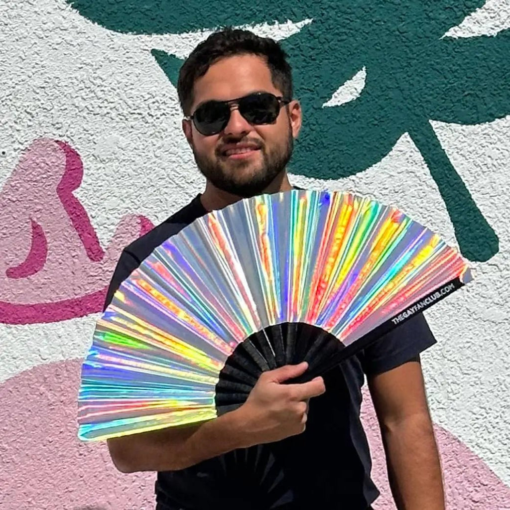 Disco Ball Holographic Fan - Collective Awakening