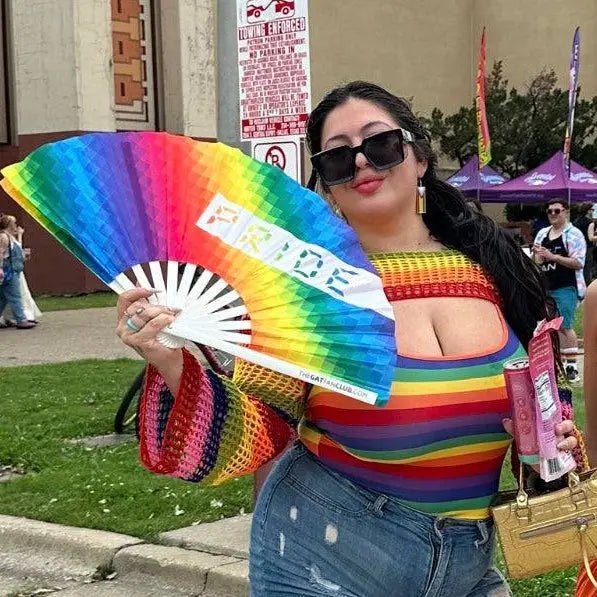 Pride Rainbow Fan - Collective Awakening