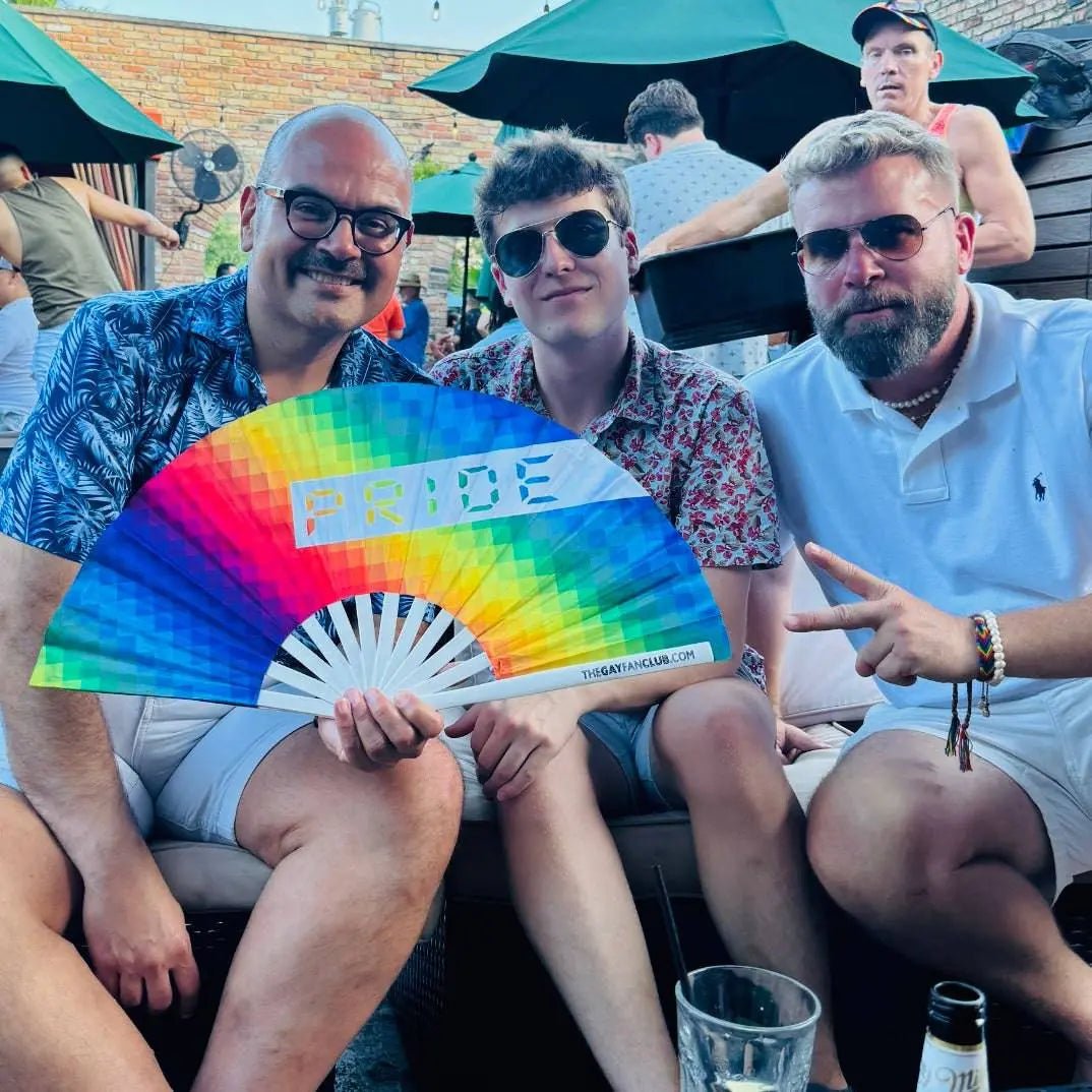 Pride Rainbow Fan - Collective Awakening