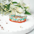 I Am Healthy: Mind, Body & Spirit Restoration Bracelet Pack of 4 - Collective Awakening