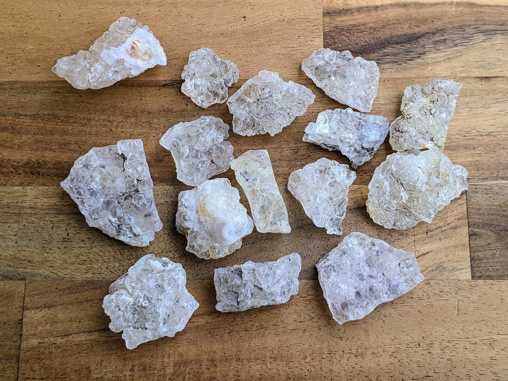 Rare Hyalite Opal Specimens - Collective Awakening