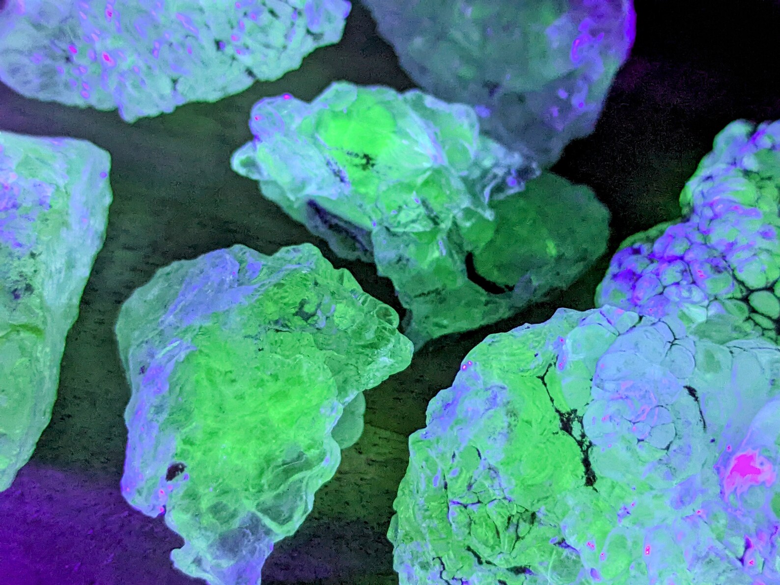 Rare Hyalite Opal Specimens