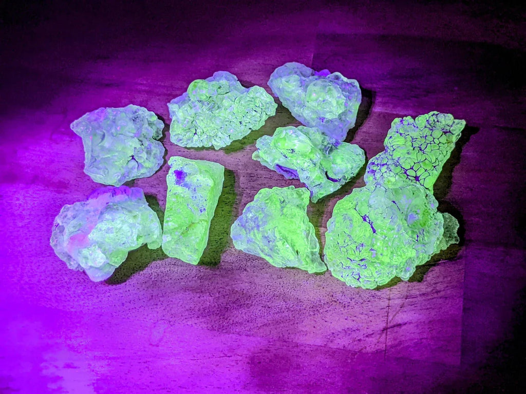 Rare Hyalite Opal Specimens - Collective Awakening