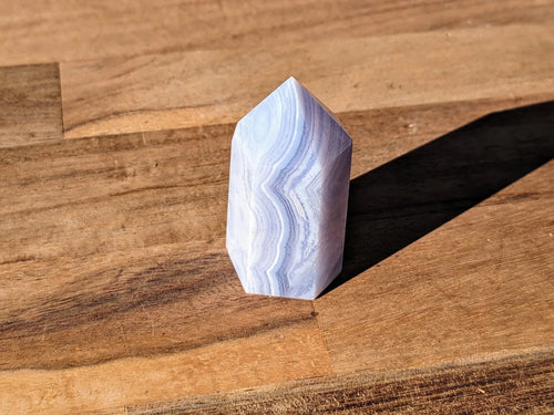 Blue Lace Agate Tower - OOAK - Collective Awakening