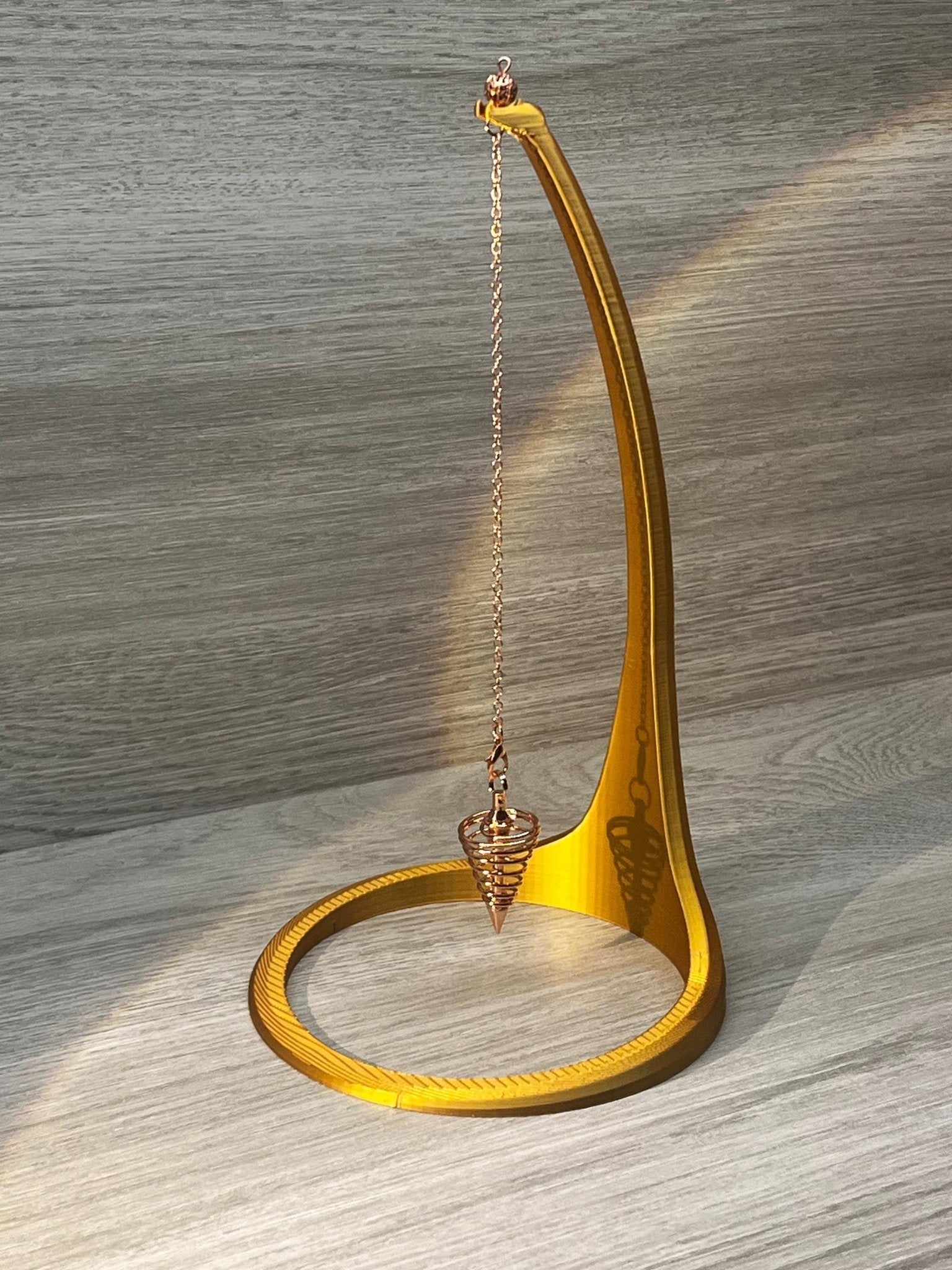 Open Contemporary Pendulum Stand (3D Printed PLA Plastic) - Collective Awakening