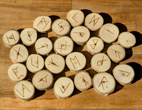 Poplar Wood Rune Set - Collective Awakening