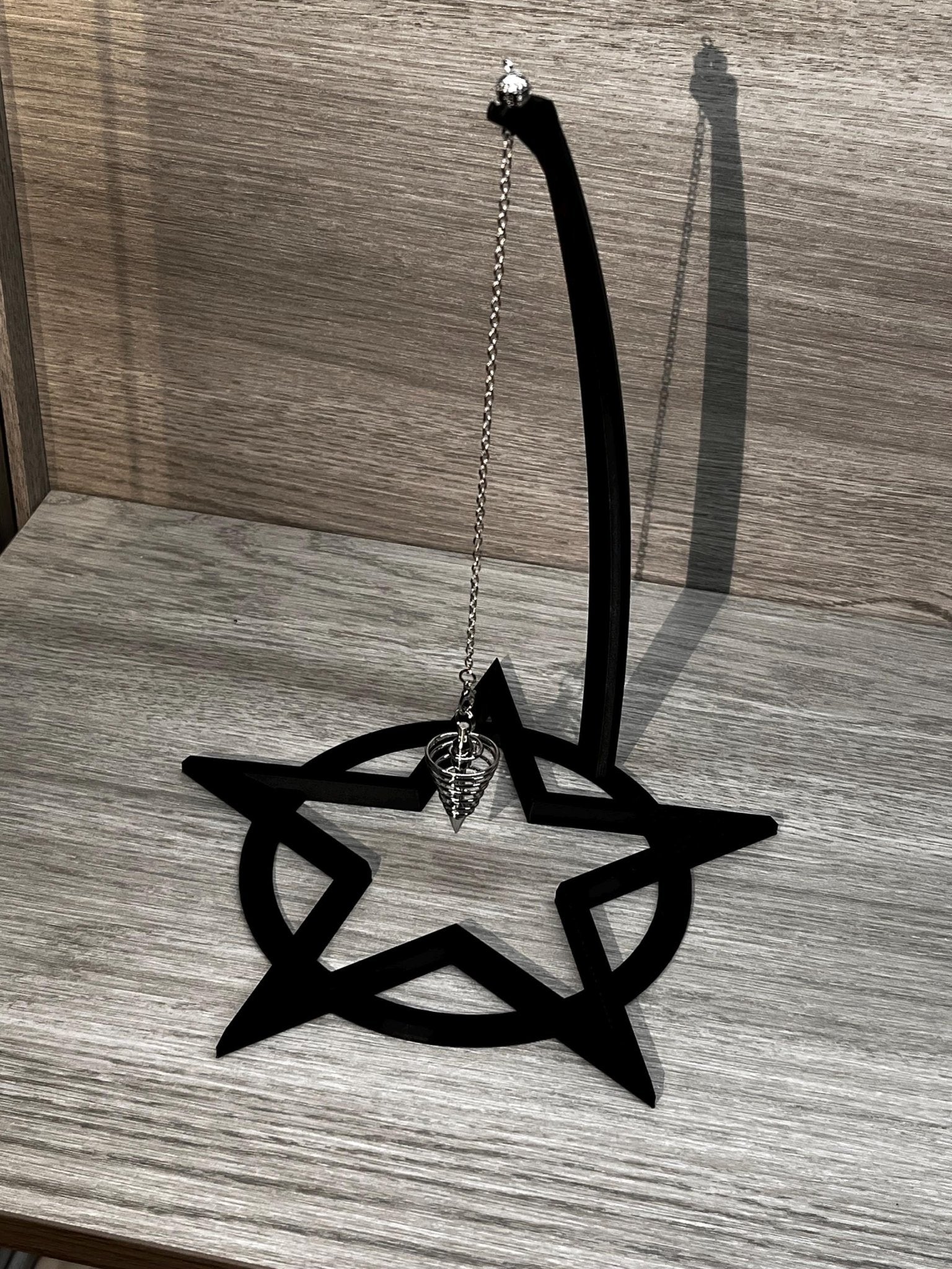 Pentacle Pendulum Stand (3D Printed PLA Plastic) - Collective Awakening