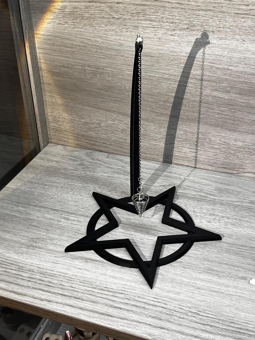 Pentacle Pendulum Stand (3D Printed PLA Plastic) - Collective Awakening