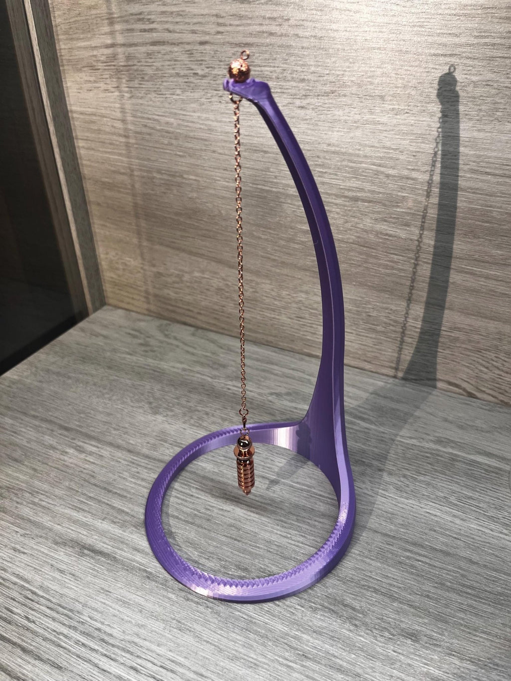 Open Contemporary Pendulum Stand (3D Printed PLA Plastic) - Collective Awakening