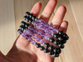 Amethyst & Hematite Stretch Bracelets - Collective Awakening