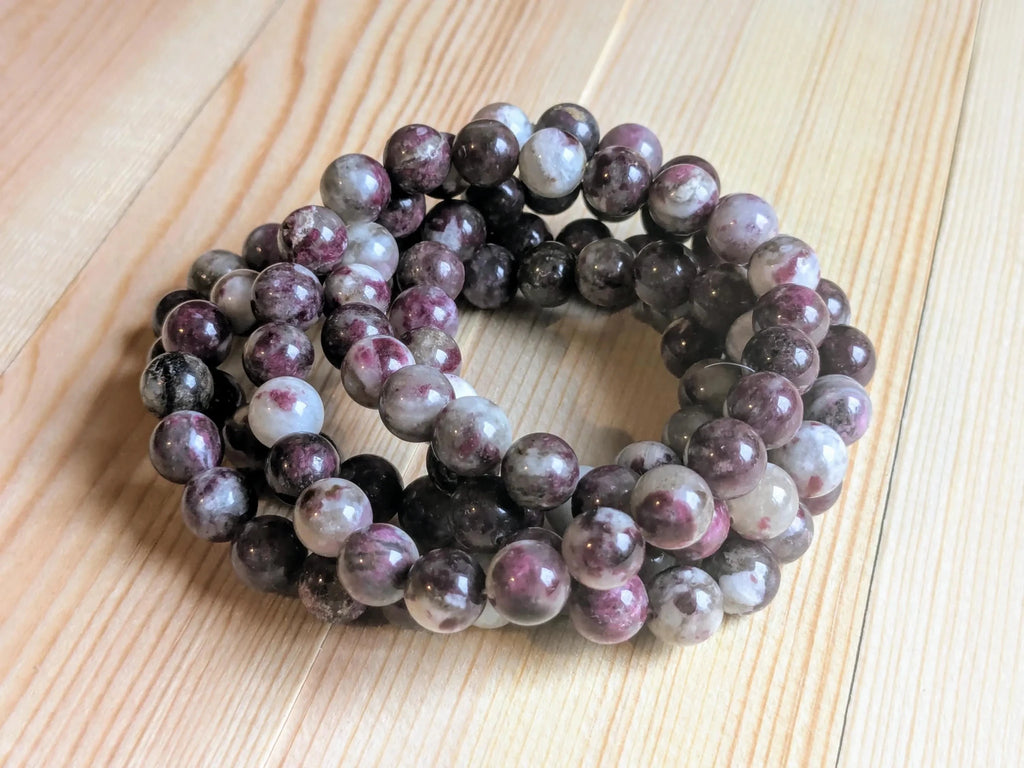Pink Tourmaline Stretch Bracelets - Collective Awakening