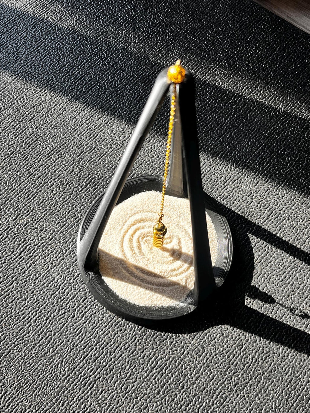 Ariel 3D Printed Pendulum Sand Stand Only: Divination Tool, Gothic Altar Decor - Collective Awakening