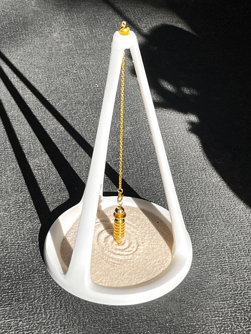 Ariel 3D Printed Pendulum Sand Stand Only: Divination Tool, Gothic Altar Decor - Collective Awakening