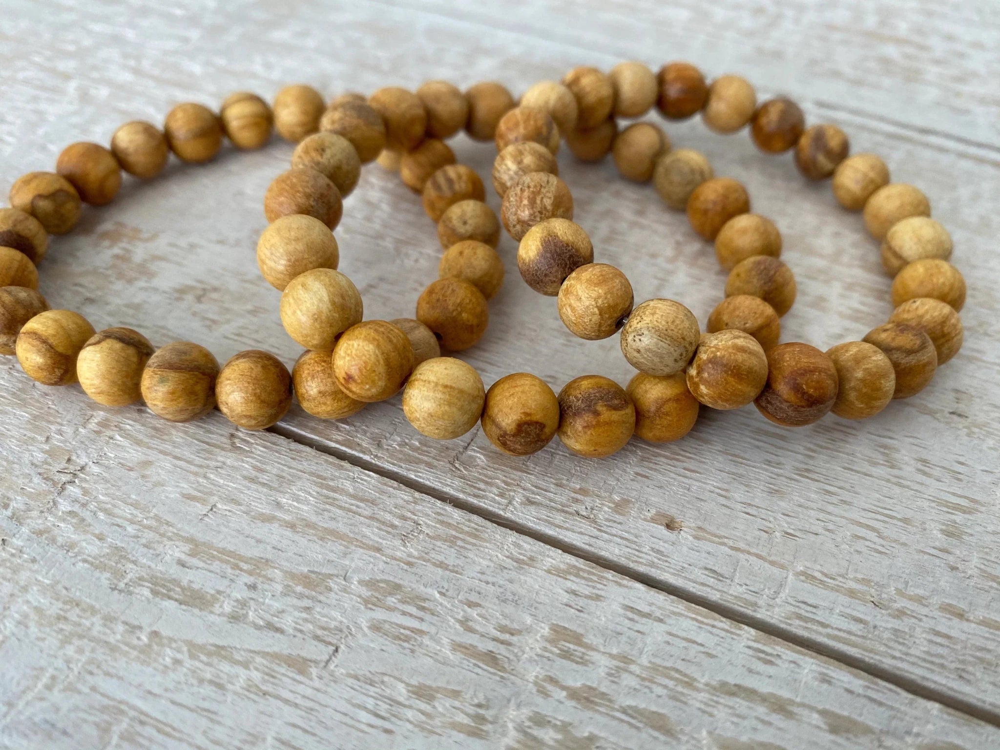 Palo Santo Stretch Bracelet - Collective Awakening
