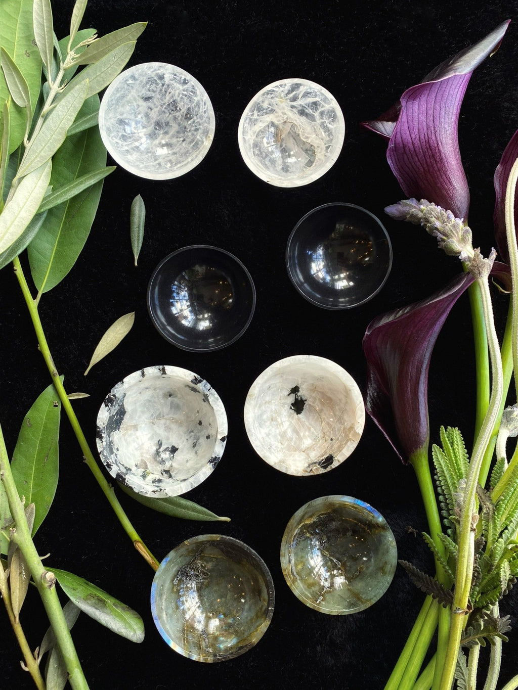 Crystal Bowls (Solid Crystal) - 2” or 3” - Collective Awakening