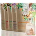 Herbal Tea Sampler, Organic Loose Leaf Herbal Gift Set, 5 Pack - Collective Awakening