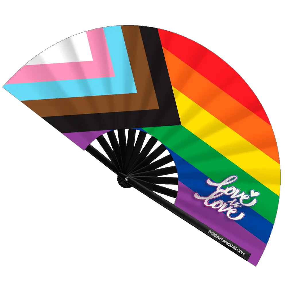 Pride Rainbow Flag Fan - Collective Awakening